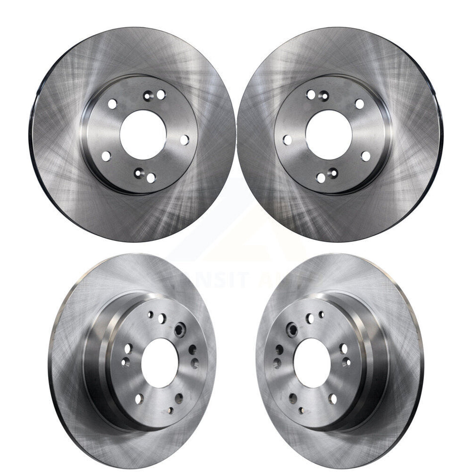 Front Rear Disc Brake Rotors Kit For 2003-2011 Honda Element K8-101270