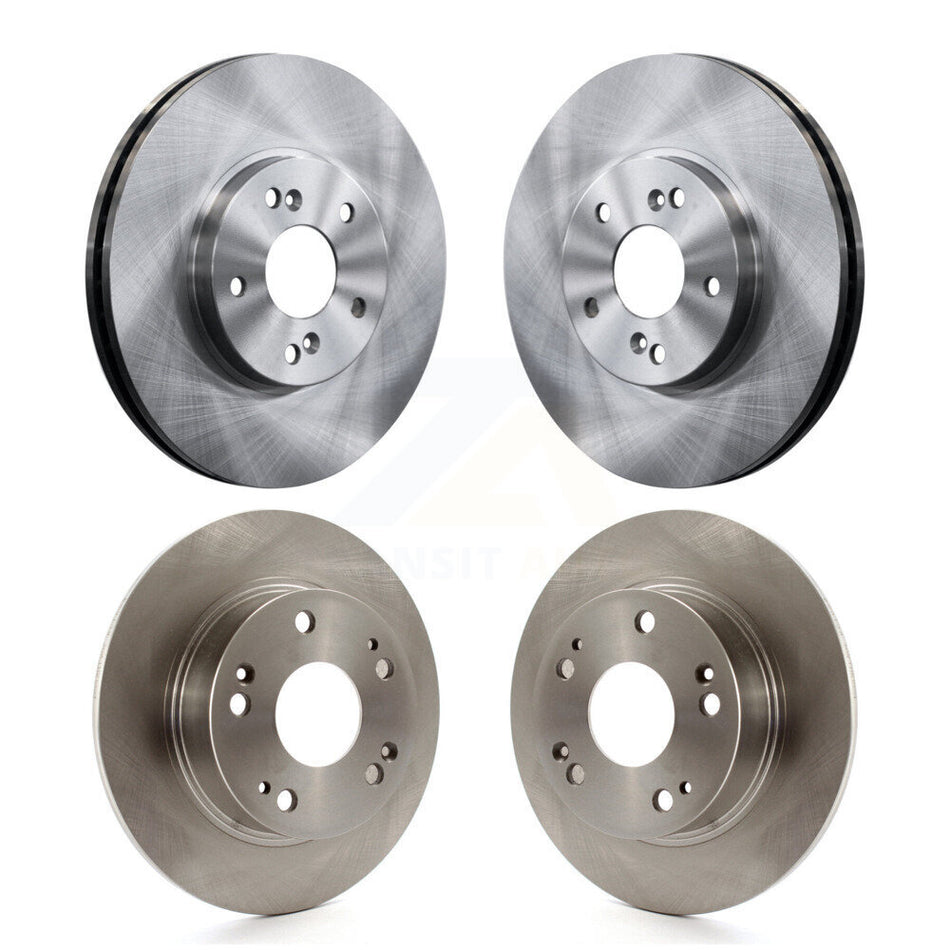 Front Rear Disc Brake Rotors Kit For Honda Accord Acura TSX K8-101288