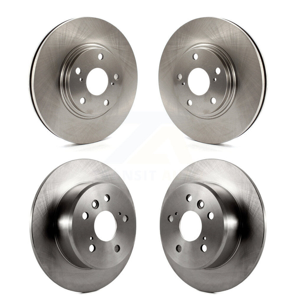 Front Rear Disc Brake Rotors Kit For 1999-2003 Lexus RX300 FWD K8-101294