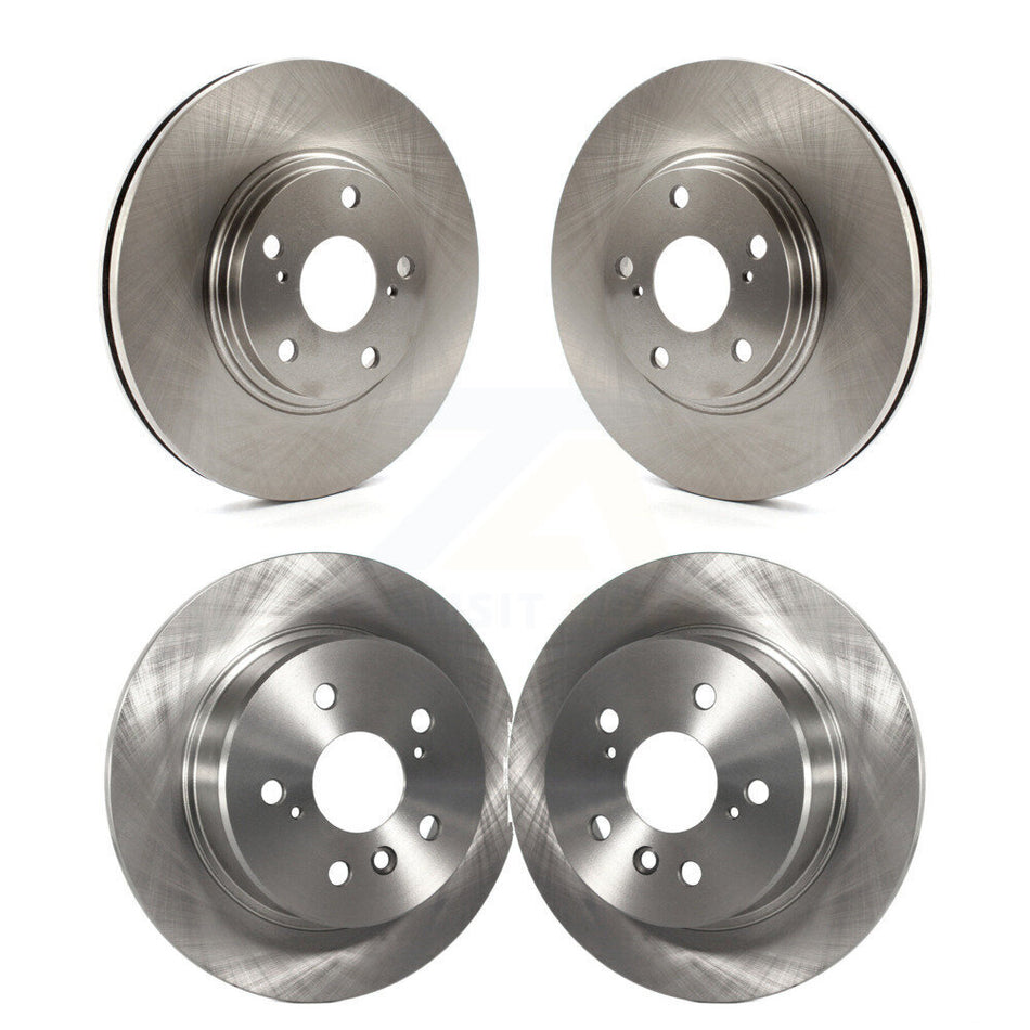 Front Rear Disc Brake Rotors Kit For 1999-2003 Lexus RX300 AWD K8-101295