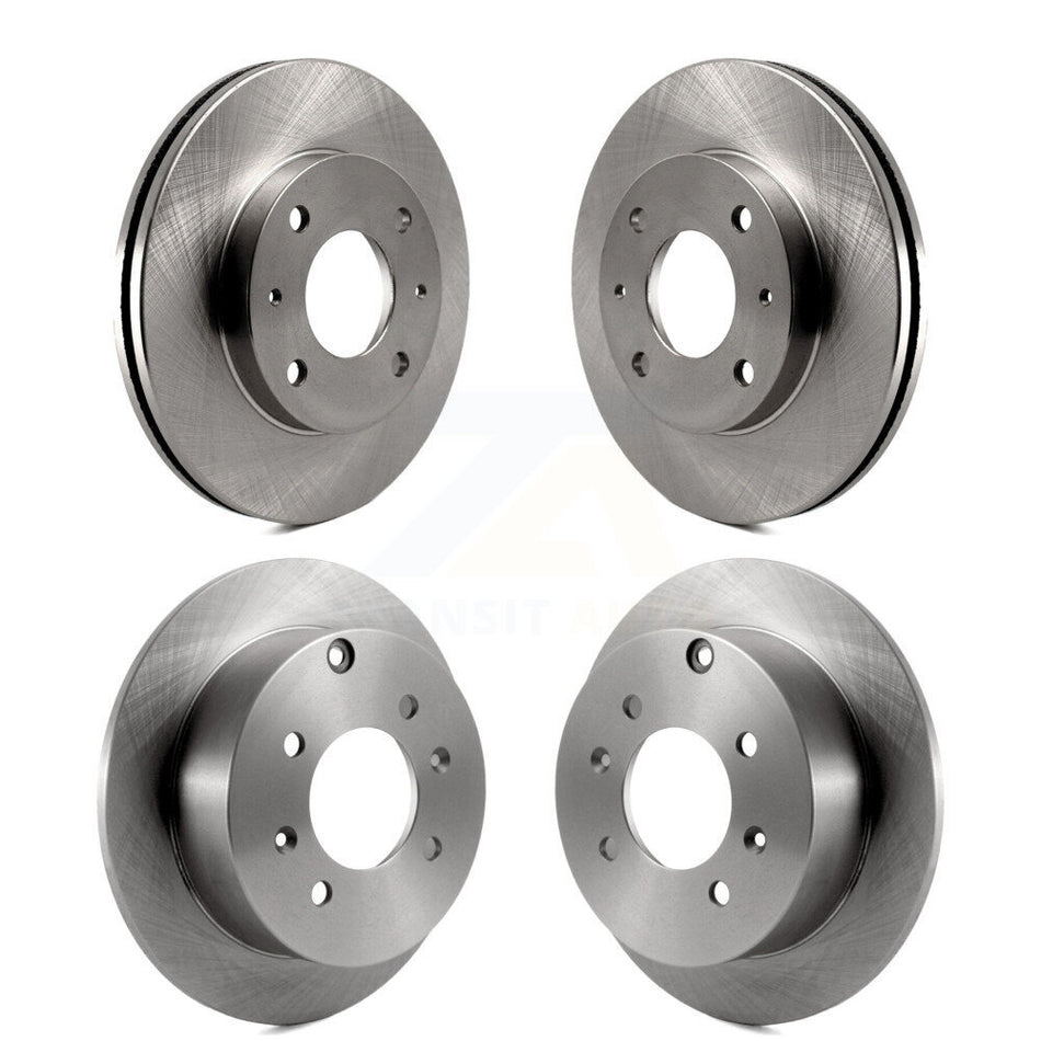 Front Rear Disc Brake Rotors Kit For 1999-2000 Hyundai Sonata K8-101302