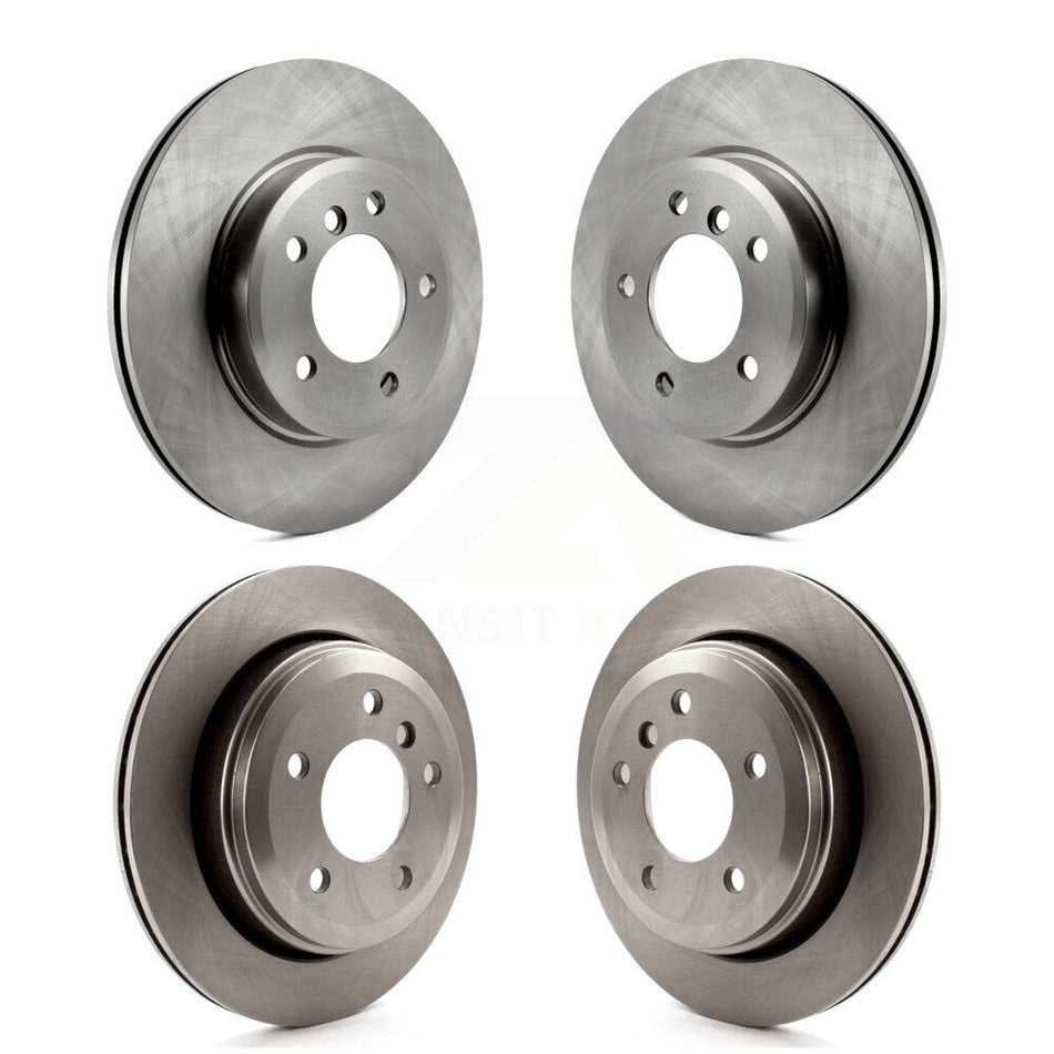 Front Rear Disc Brake Rotors Kit For 2001-2005 BMW 325xi K8-101308
