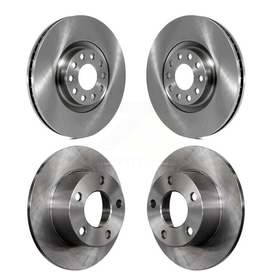 Front Rear Disc Brake Rotors Kit For Audi A6 K8-101312