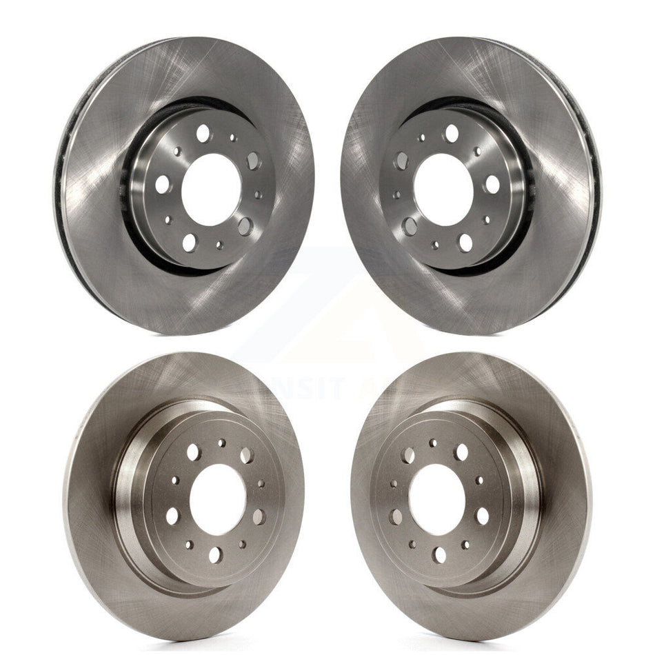 Front Rear Disc Brake Rotors Kit For Volvo S60 V70 XC70 S80 K8-101317