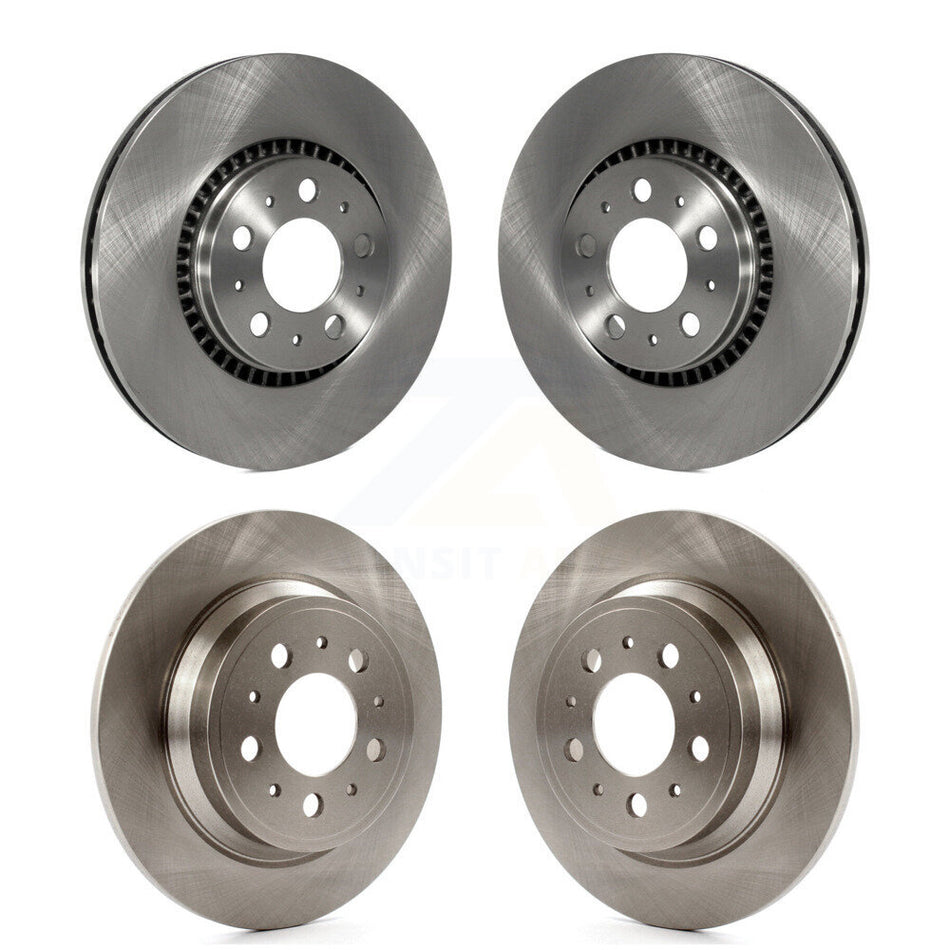 Front Rear Disc Brake Rotors Kit For Volvo S60 V70 XC70 S80 K8-101318
