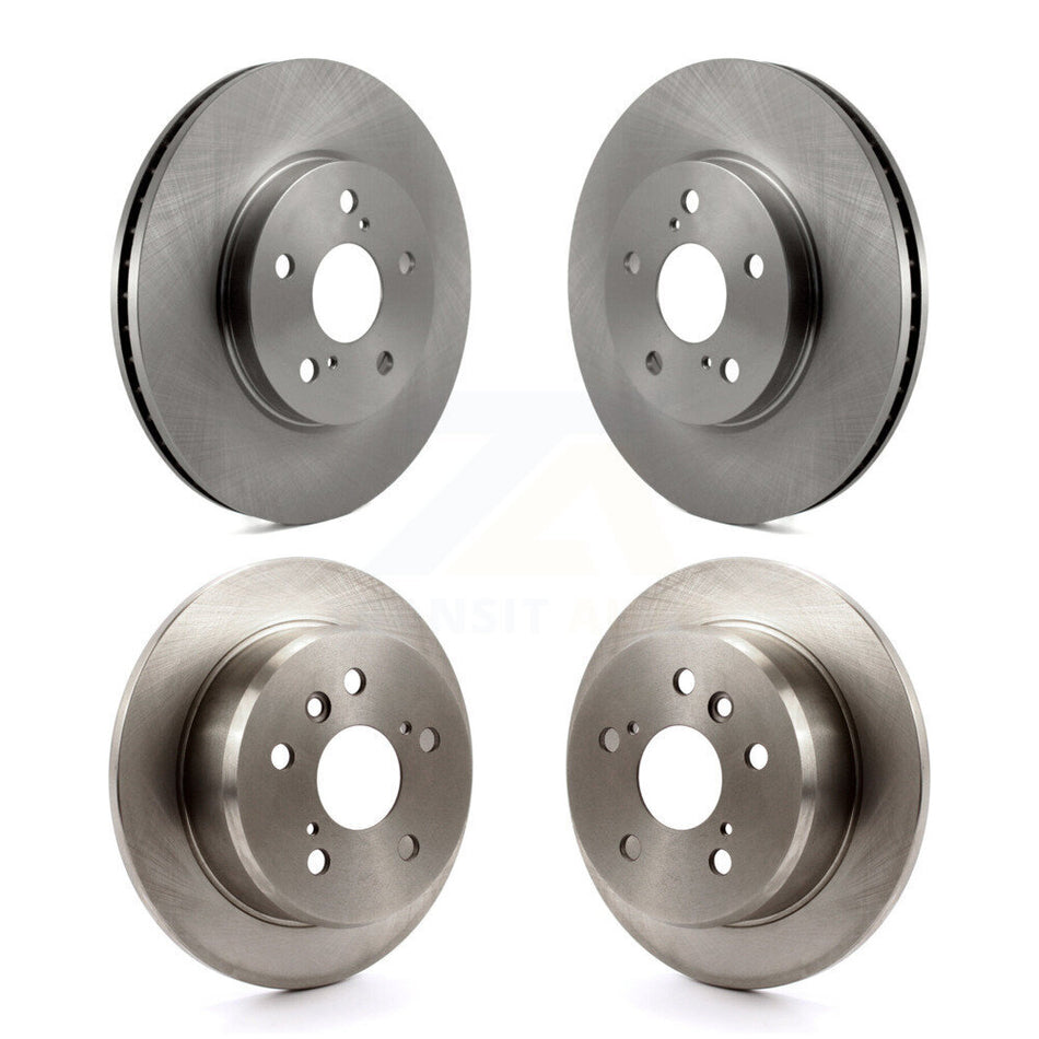 Front Rear Disc Brake Rotors Kit For Toyota Camry Avalon Solara Lexus ES300 K8-101328