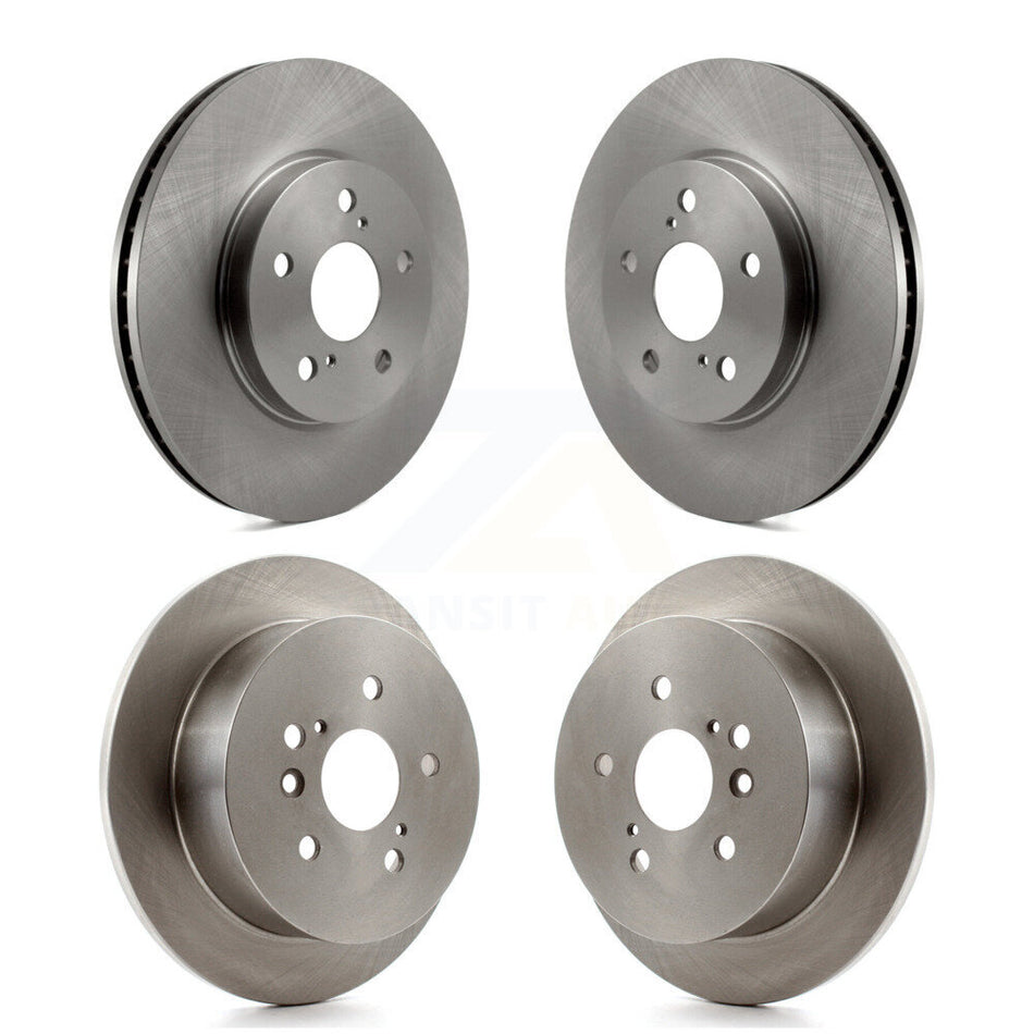 Front Rear Disc Brake Rotors Kit For 2004-2010 Toyota Sienna K8-101329