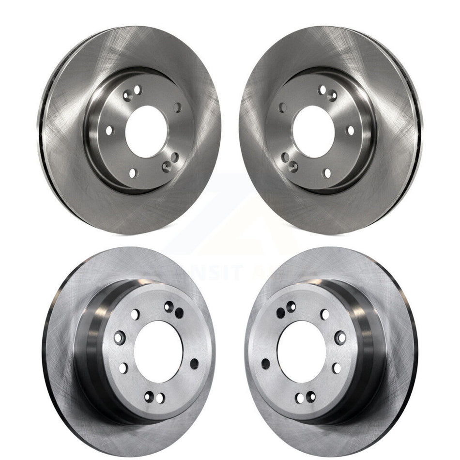 Front Rear Disc Brake Rotors Kit For Hyundai Elantra Tucson Kia Sportage K8-101336
