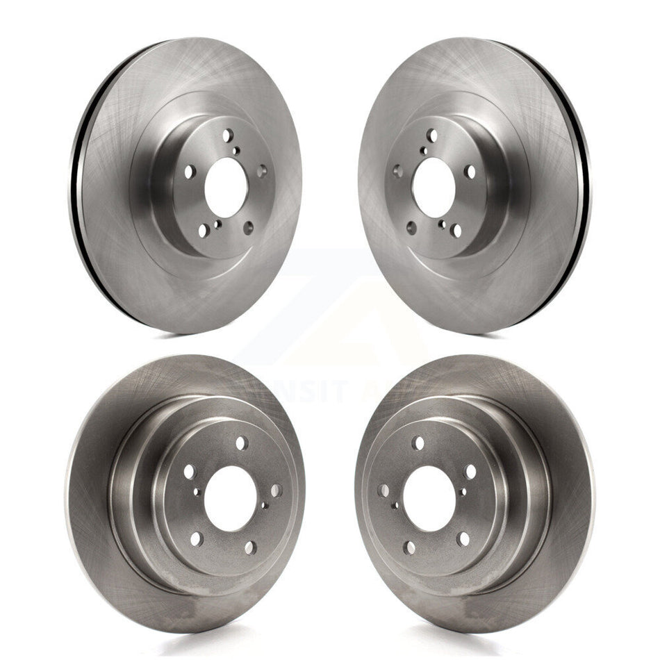 Front Rear Disc Brake Rotors Kit For Subaru Forester Impreza Saab 9-2X K8-101350