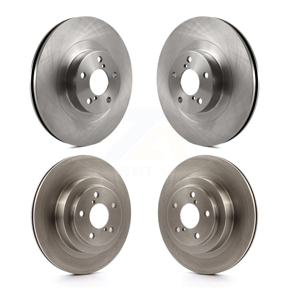 Front Rear Disc Brake Rotors Kit For 2006-2007 Subaru Impreza WRX TR Limited K8-101352
