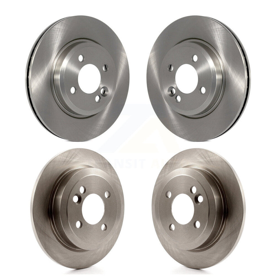 Front Rear Disc Brake Rotors Kit For 2002-2005 Mini Cooper With 276mm Diameter Rotor K8-101357