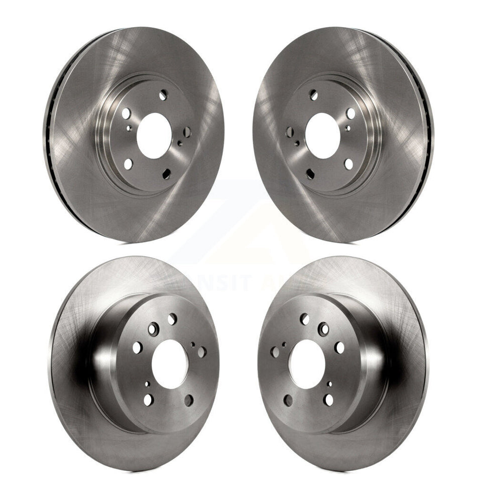 Front Rear Disc Brake Rotors Kit For 2001-2003 Toyota Highlander FWD K8-101358