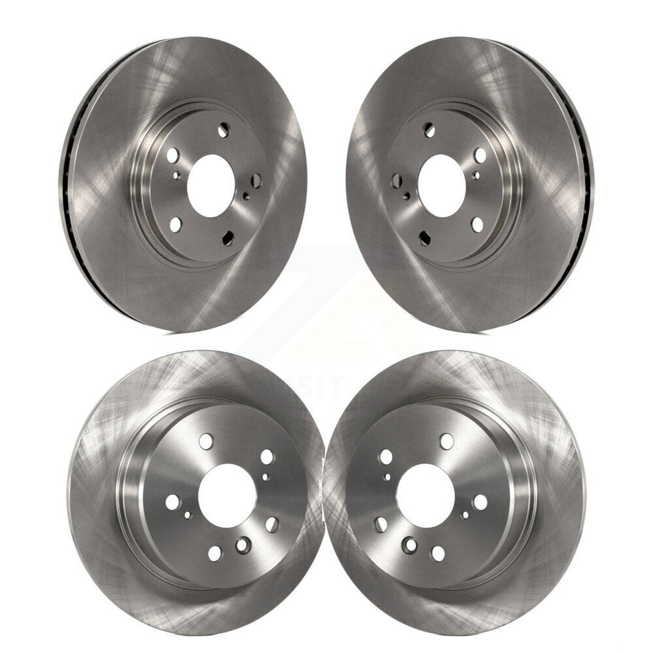 Front Rear Disc Brake Rotors Kit For 2001-2003 Toyota Highlander AWD K8-101359