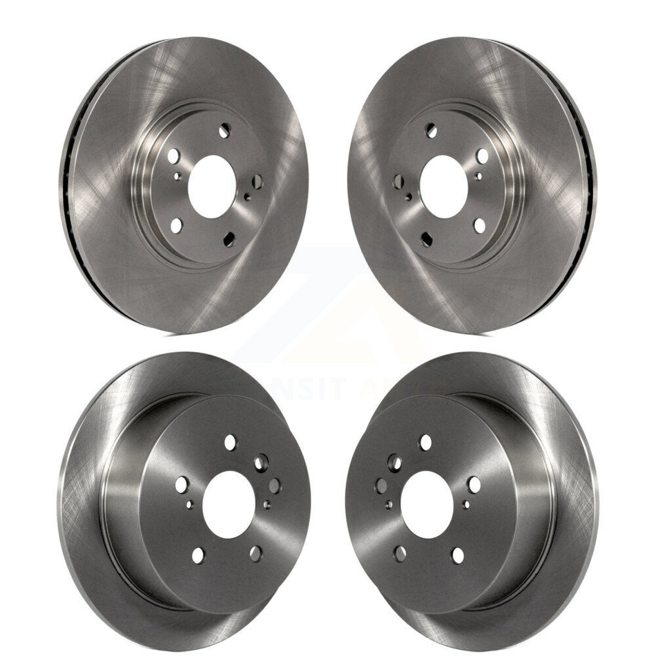 Front Rear Disc Brake Rotors Kit For Toyota Highlander K8-101360