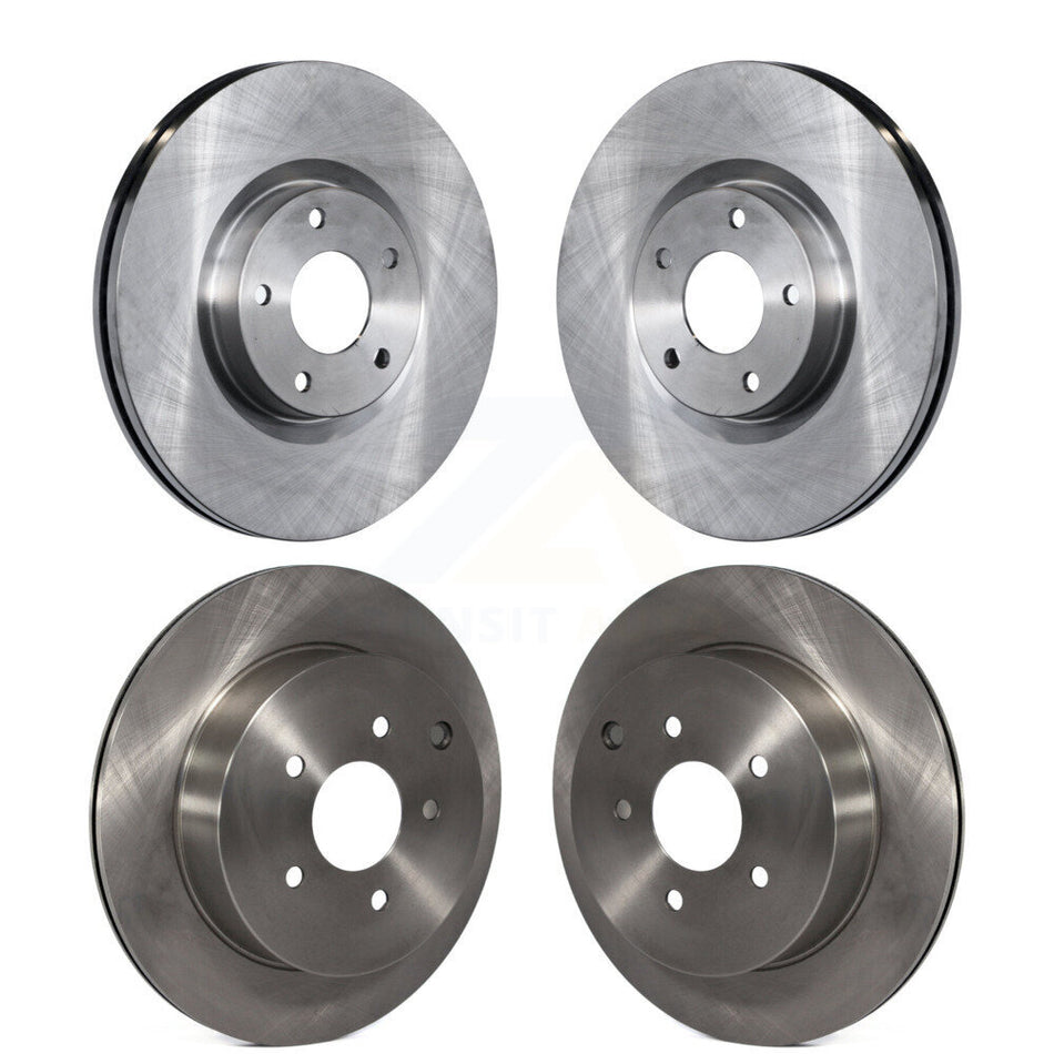 Front Rear Disc Brake Rotors Kit For Nissan Murano Infiniti FX35 FX45 INFINITI K8-101371