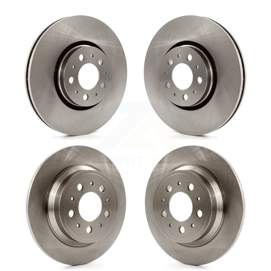 Front Rear Disc Brake Rotors Kit For 2008 Volvo S60 With 316mm Diameter Rotor K8-101377