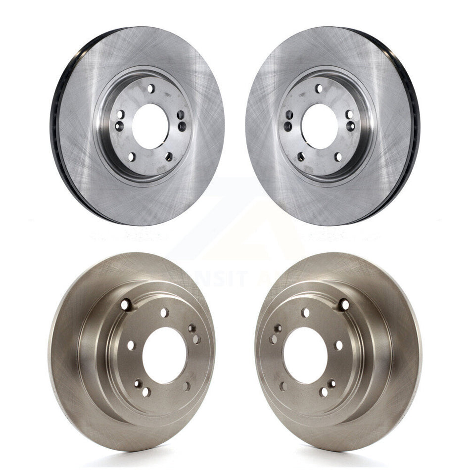 Front Rear Disc Brake Rotors Kit For 2004-2006 Kia Amanti K8-101380