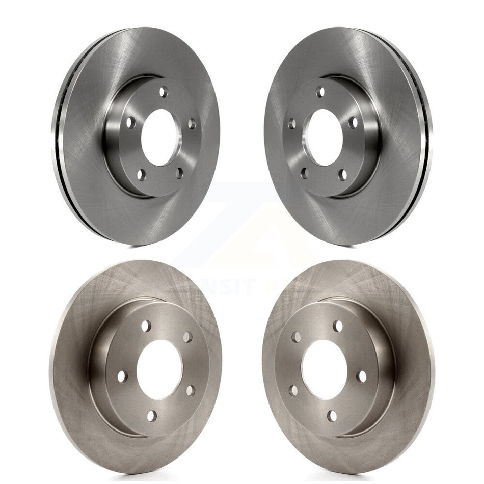 Front Rear Disc Brake Rotors Kit For Mazda 3 Sport K8-101389