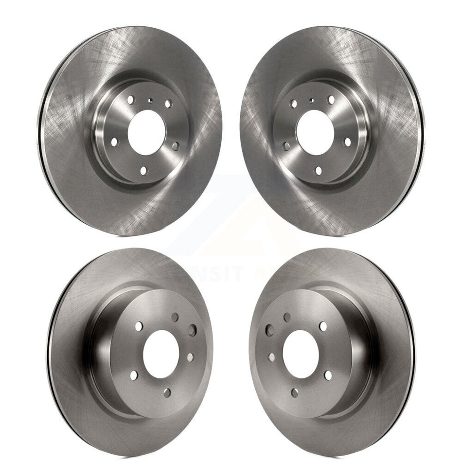 Front Rear Disc Brake Rotors Kit For Nissan INFINITI Maxima G37 G35 M35 350Z EX35 370Z G25 M45 Q40 QX50 EX37 K8-101393