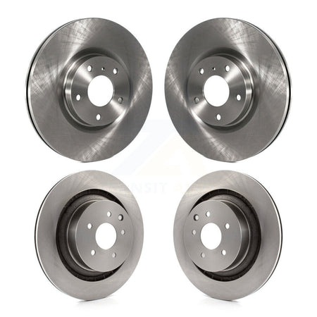 Front Rear Disc Brake Rotors Kit For INFINITI G37 Nissan 370Z K8-101394