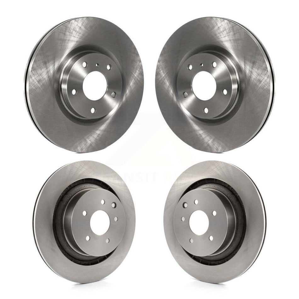 Front Rear Disc Brake Rotors Kit For INFINITI G37 Nissan 370Z K8-101394