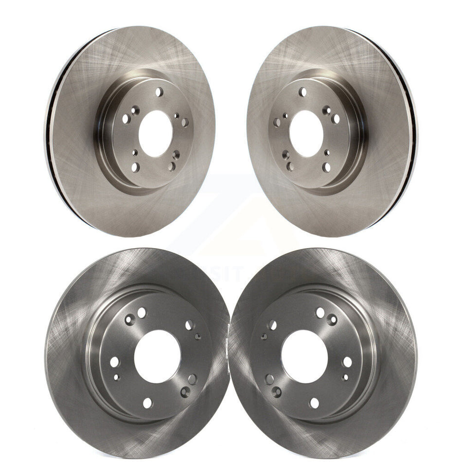 Front Rear Disc Brake Rotors Kit For Honda Civic Acura ILX CSX K8-101396