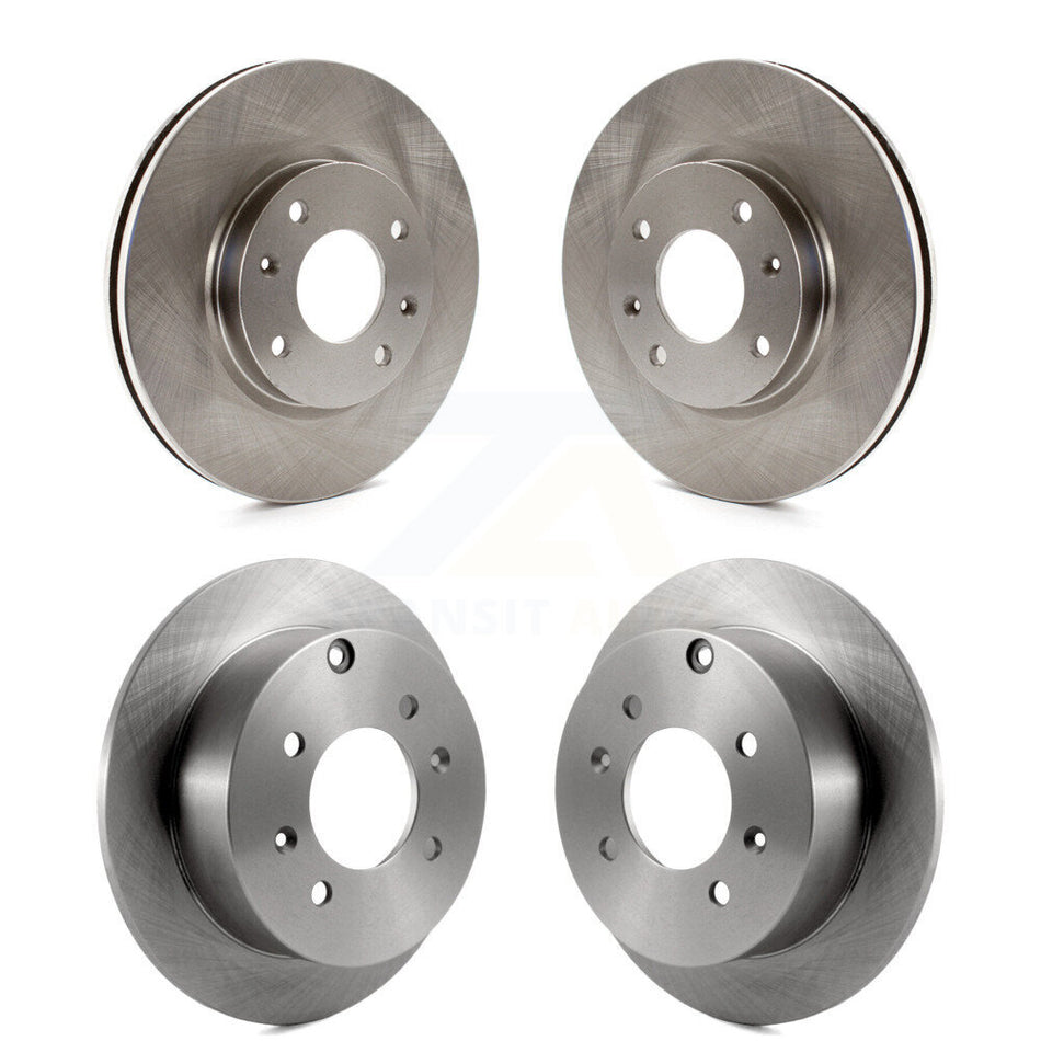 Front Rear Disc Brake Rotors Kit For Kia Optima Hyundai Sonata Magentis K8-101397