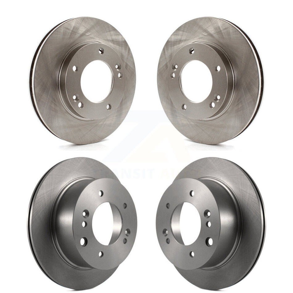 Front Rear Disc Brake Rotors Kit For 2003-2006 Kia Sorento K8-101398