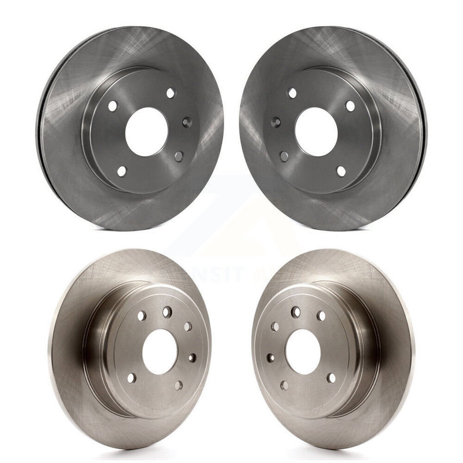 Front Rear Disc Brake Rotors Kit For 2004-2006 Chevrolet Optra With 276mm Diameter Rotor K8-101400