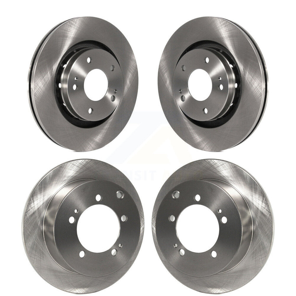 Front Rear Disc Brake Rotors Kit For 2005-2006 Mitsubishi Outlander K8-101404