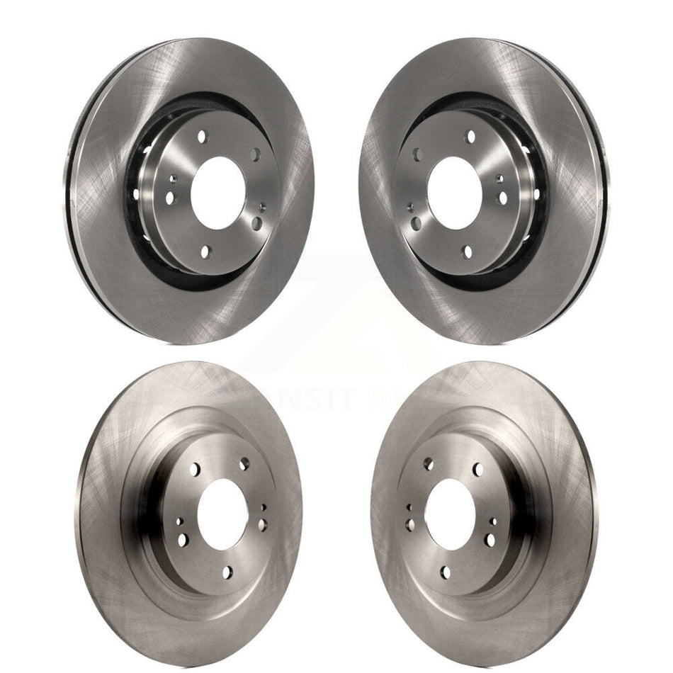 Front Rear Disc Brake Rotors Kit For 2018-2022 Mitsubishi Outlander PHEV K8-101406