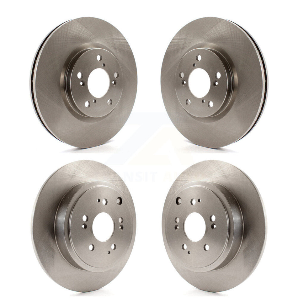 Front Rear Disc Brake Rotors Kit For 2006-2014 Honda Ridgeline K8-101407