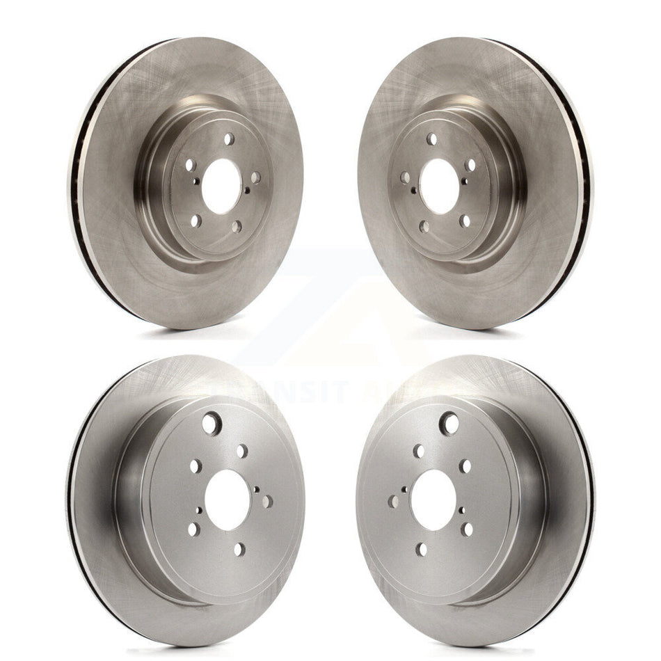 Front Rear Disc Brake Rotors Kit For Subaru Outback Legacy K8-101411