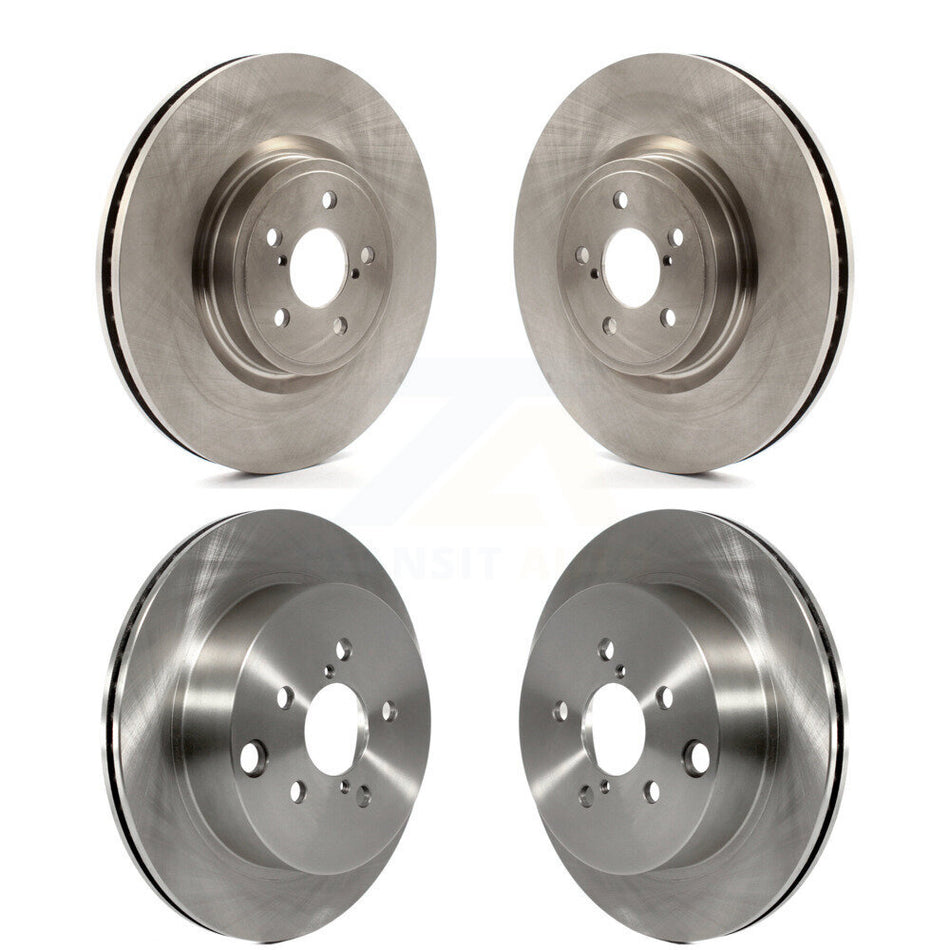 Front Rear Disc Brake Rotors Kit For 2014-2018 Subaru Forester 2.0L K8-101412