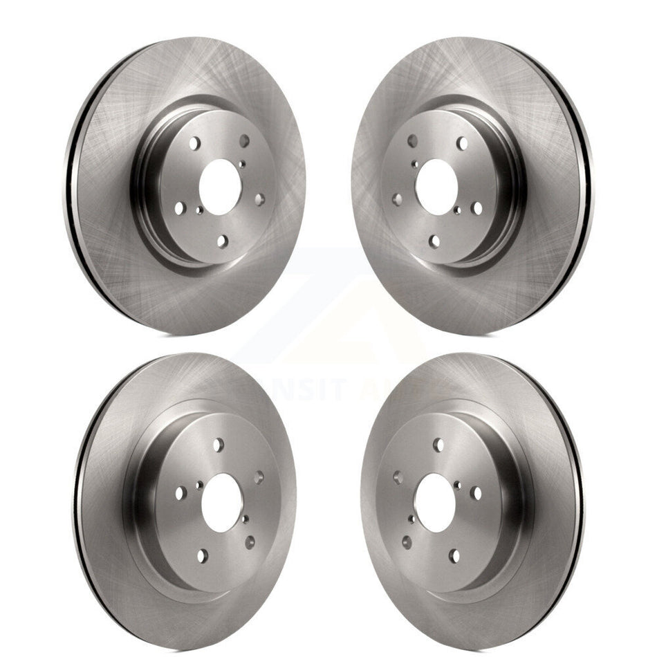 Front Rear Disc Brake Rotors Kit For Subaru Outback Legacy WRX K8-101418