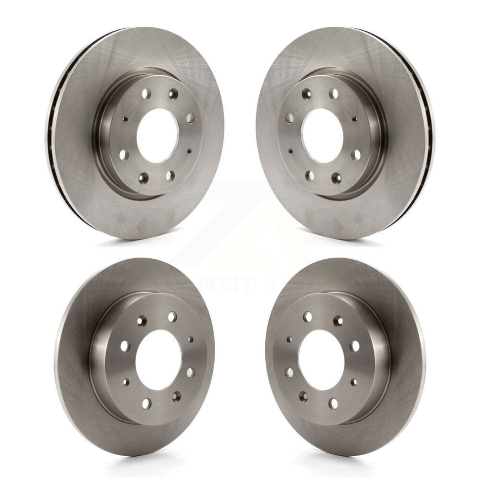 Front Rear Disc Brake Rotors Kit For Kia Spectra Spectra5 K8-101427