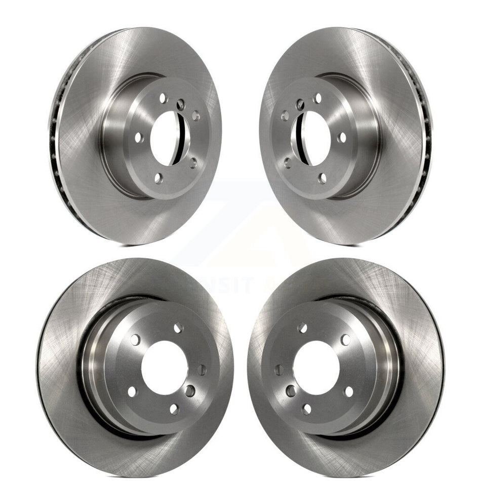 Front Rear Disc Brake Rotors Kit For BMW 530xi 535xi 528i xDrive 535i 528xi 525xi K8-101430
