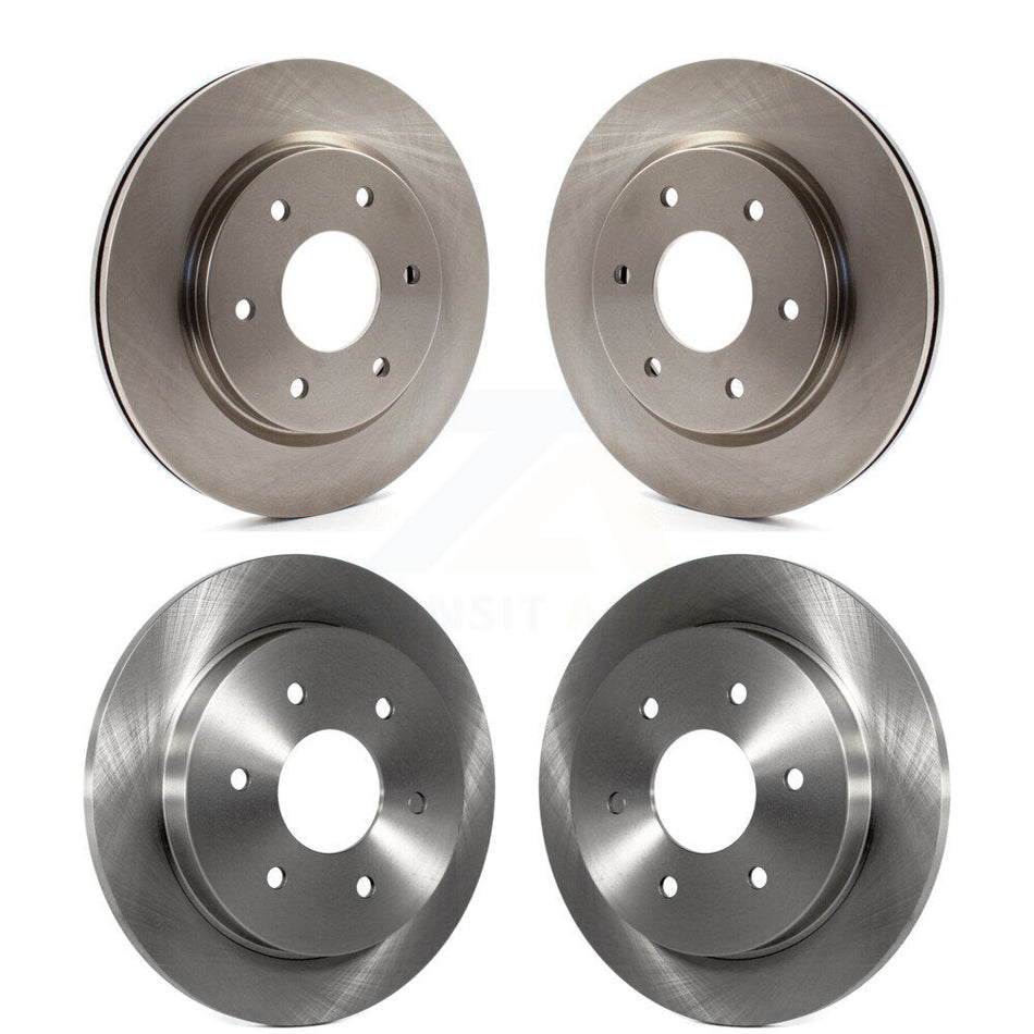 Front Rear Disc Brake Rotors Kit For Nissan TITAN Armada INFINITI QX56 K8-101433