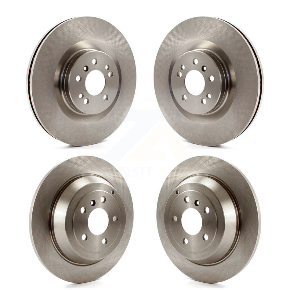Front Rear Disc Brake Rotors Kit For 2007-2009 Mercedes-Benz ML320 With 350mm Diameter Rotor K8-101435