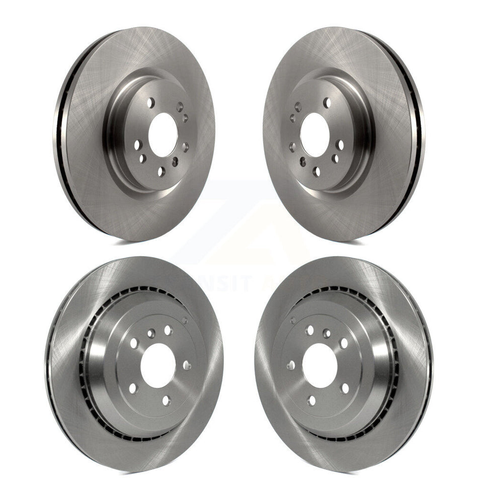 Front Rear Disc Brake Rotors Kit For Mercedes-Benz R350 ML500 R500 R320 With Vented Rotor K8-101436