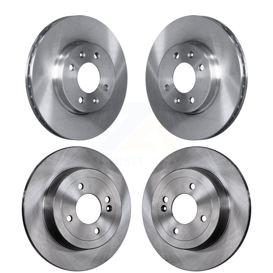 Front Rear Disc Brake Rotors Kit For 2011 Hyundai Accent K8-101439