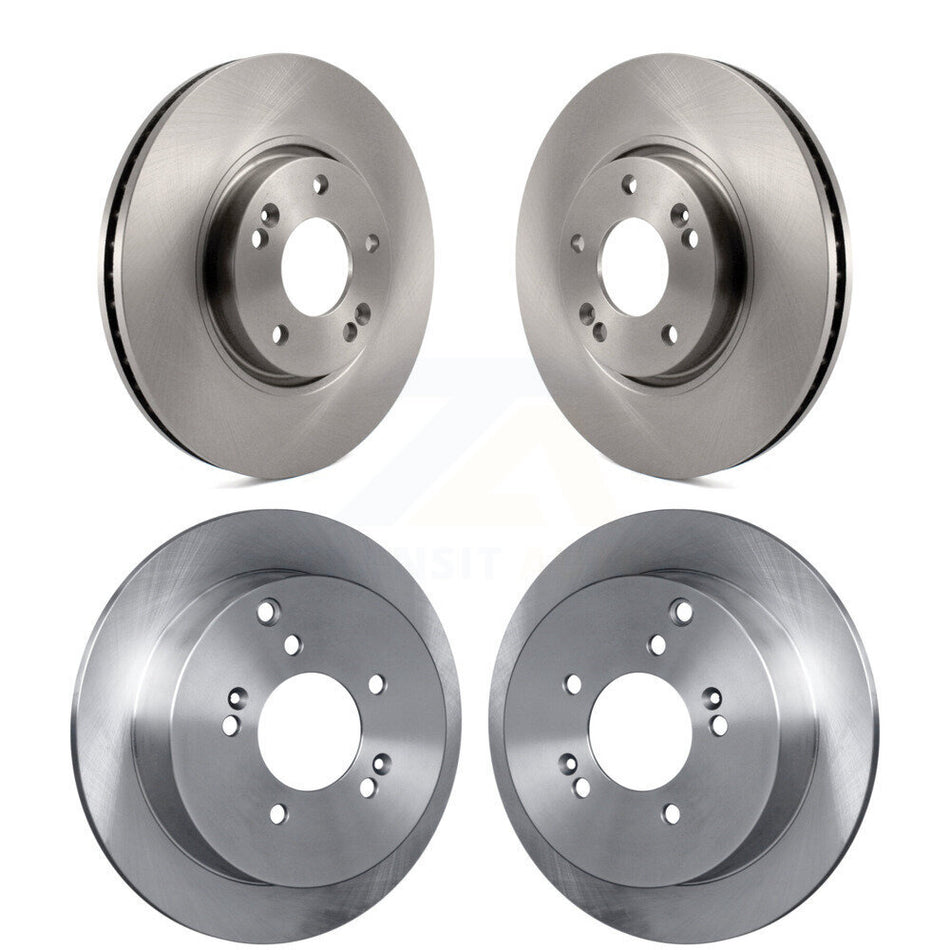 Front Rear Disc Brake Rotors Kit For Hyundai Tucson Kia Sportage K8-101445