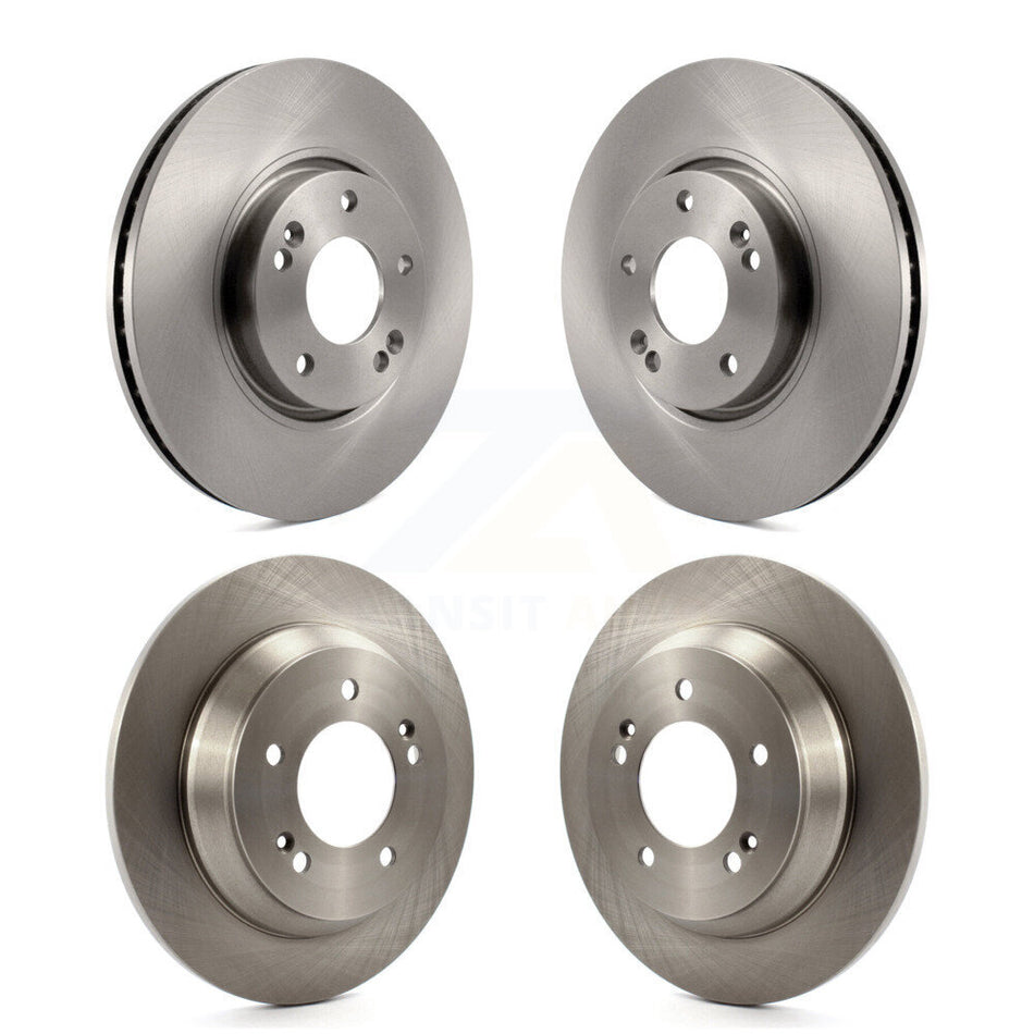 Front Rear Disc Brake Rotors Kit For 2014-2017 Kia Rondo K8-101451