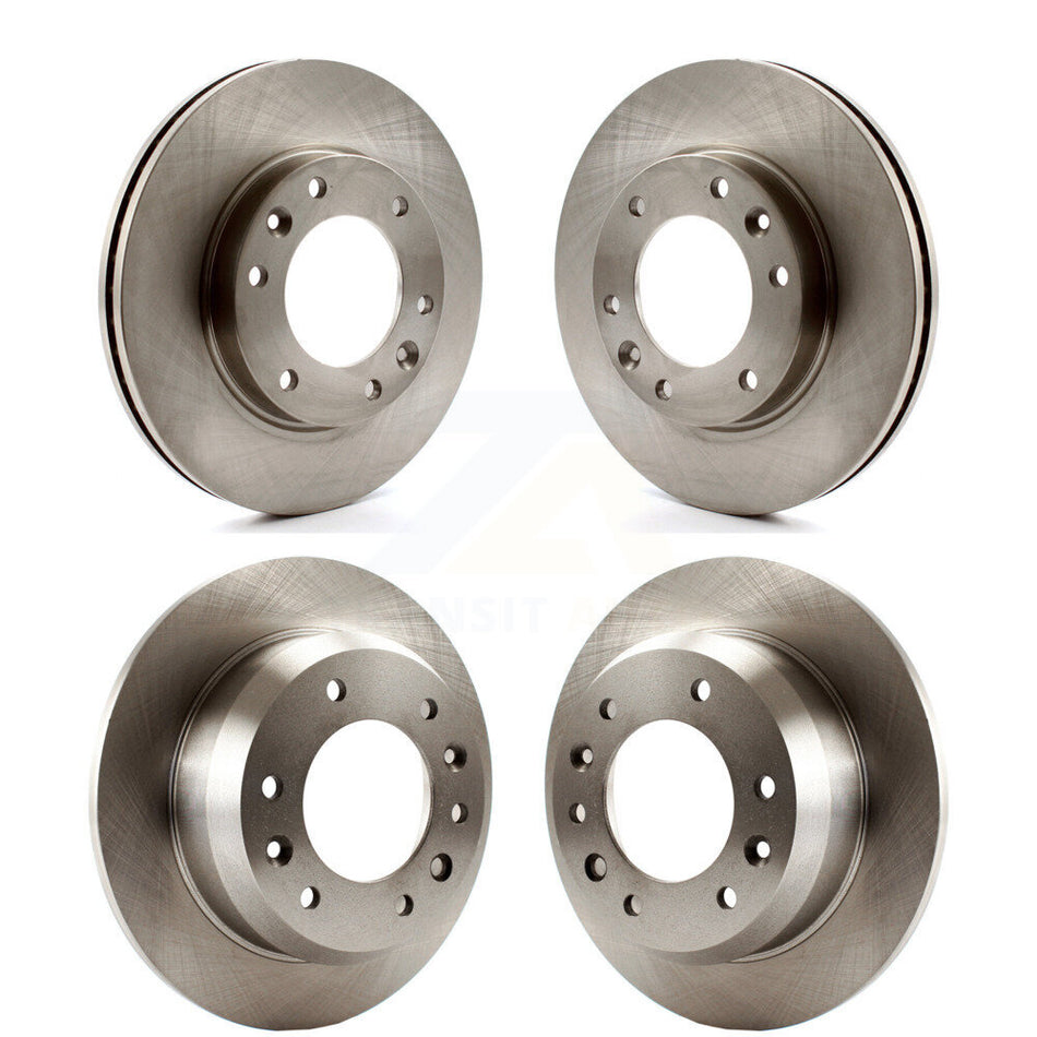 Front Rear Disc Brake Rotors Kit For Kia Sedona Hyundai Entourage K8-101452