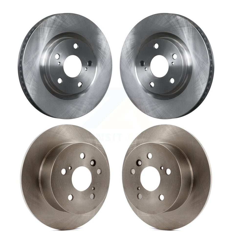 Front Rear Disc Brake Rotors Kit For Toyota Camry Lexus ES350 Avalon K8-101454