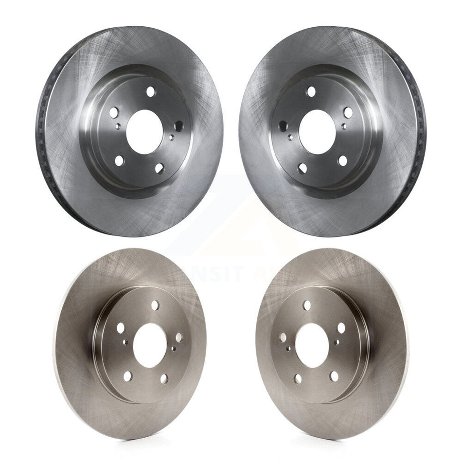 Front Rear Disc Brake Rotors Kit For Toyota Matrix Pontiac Vibe Corolla iM Scion K8-101456