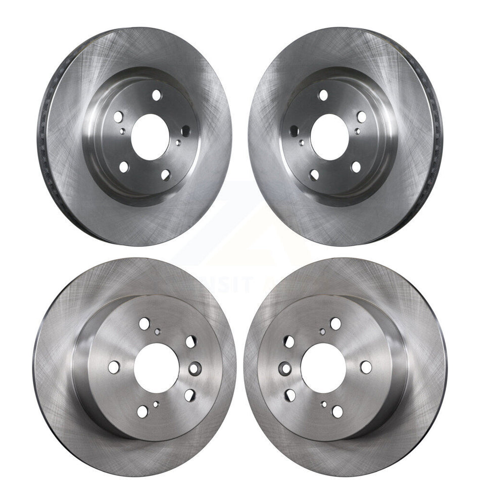 Front Rear Disc Brake Rotors Kit For Toyota Camry Lexus ES350 Avalon ES300h K8-101458