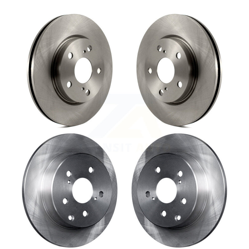 Front Rear Disc Brake Rotors Kit For Toyota RAV4 Lexus HS250h K8-101464