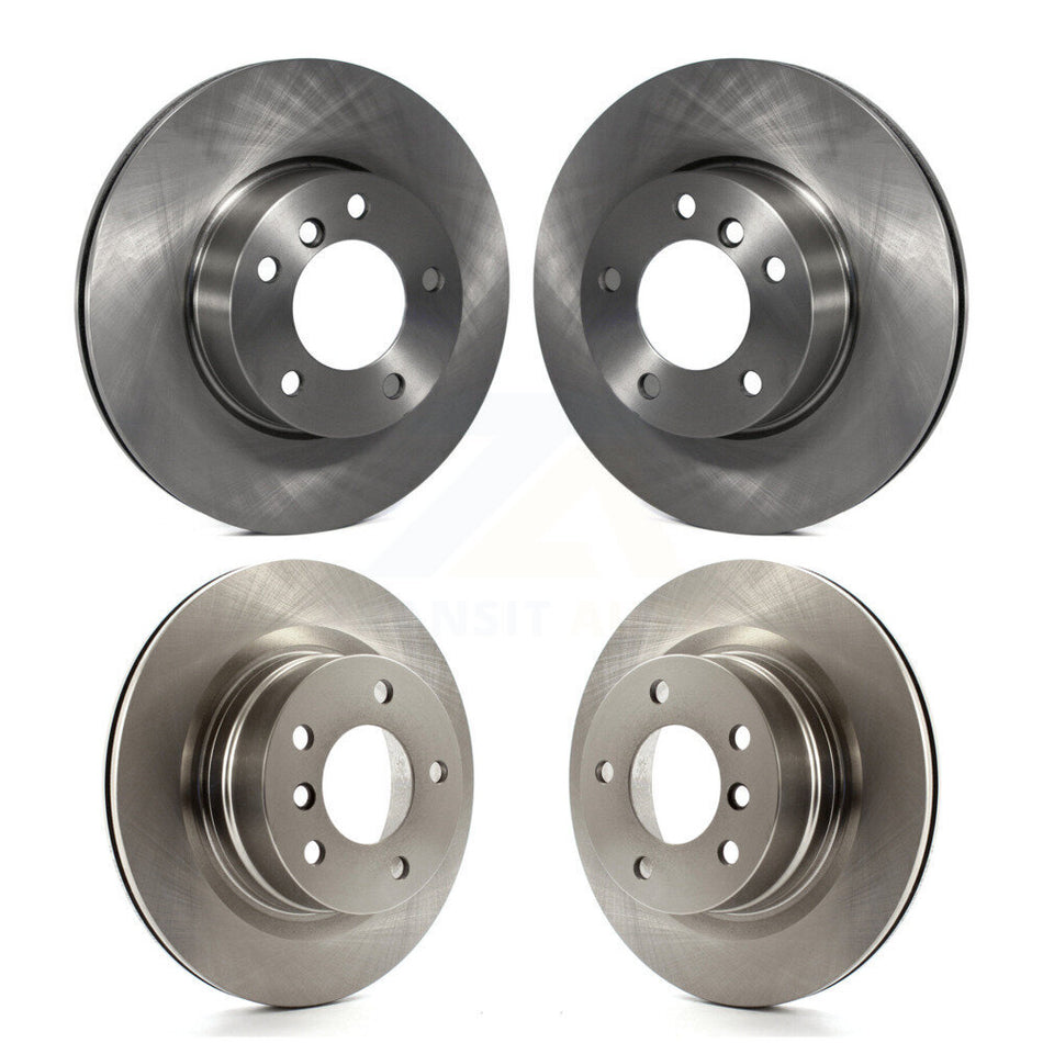 Front Rear Disc Brake Rotors Kit For 2008-2013 BMW 128i K8-101469