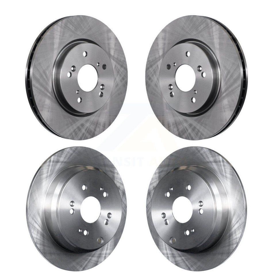Front Rear Disc Brake Rotors Kit For Honda CR-V Acura RDX K8-101478